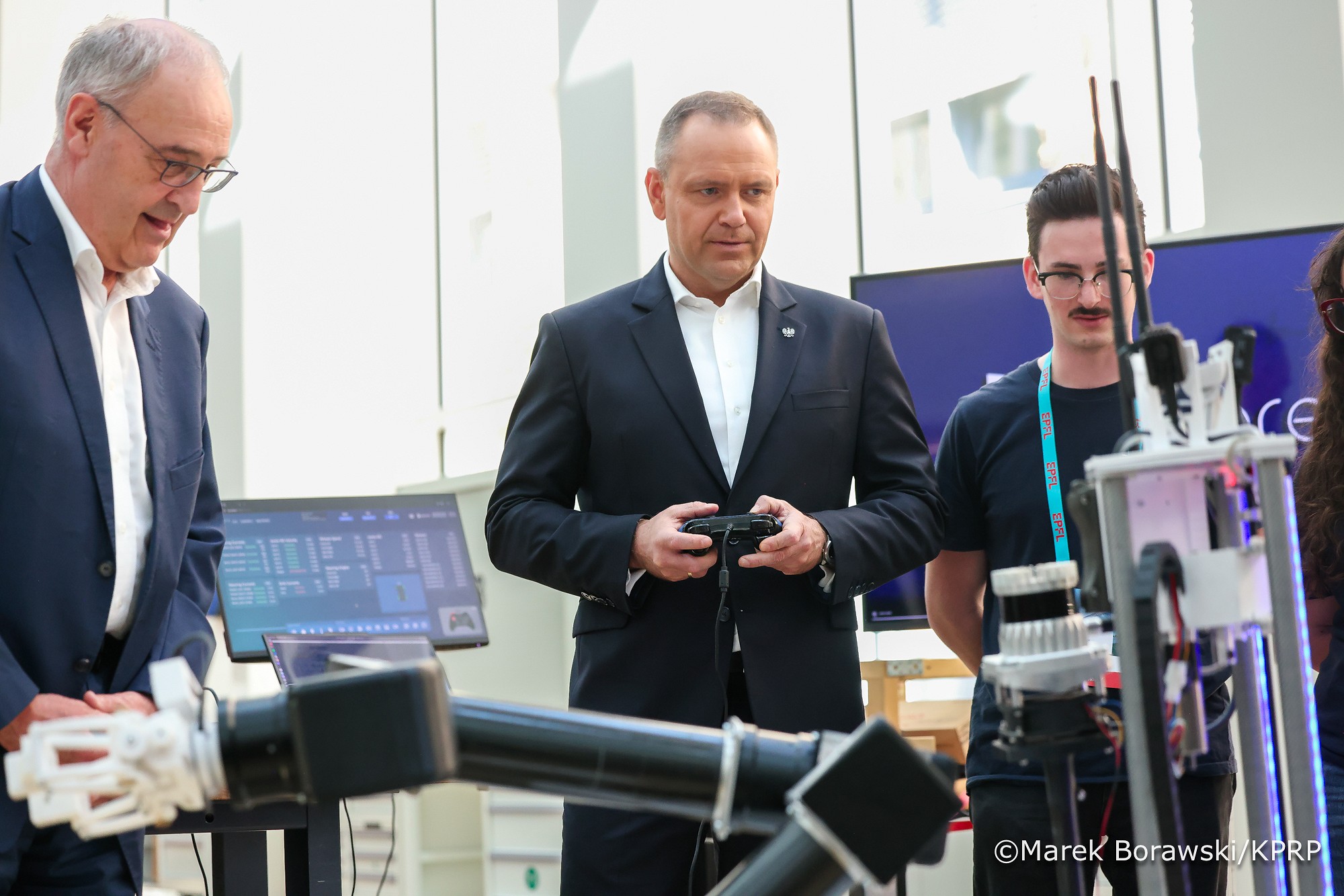 Swiss and Polish Presidents at EPFL 5